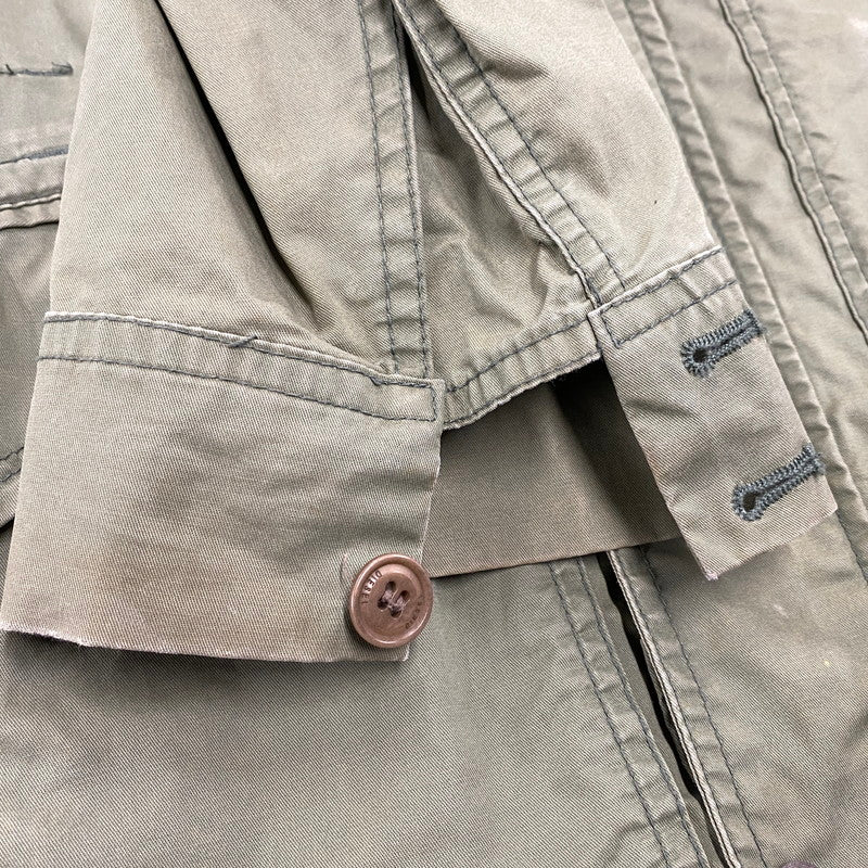 【現状渡し品】【メンズ】 OLD DIESEL オールド ディーゼル M-65 MILITARY JACKET ミリタリージャケット アウター 141-260119-as-18-izu サイズ：M カラー：グリーン 万代Net店