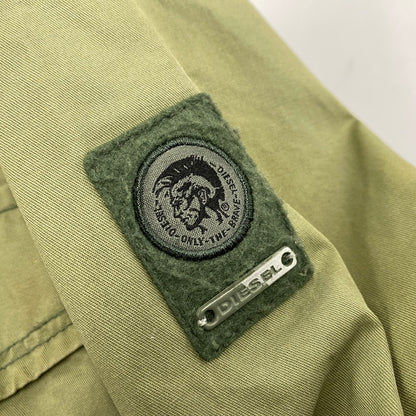 【現状渡し品】【メンズ】 OLD DIESEL オールド ディーゼル M-65 MILITARY JACKET ミリタリージャケット アウター 141-260119-as-18-izu サイズ：M カラー：グリーン 万代Net店