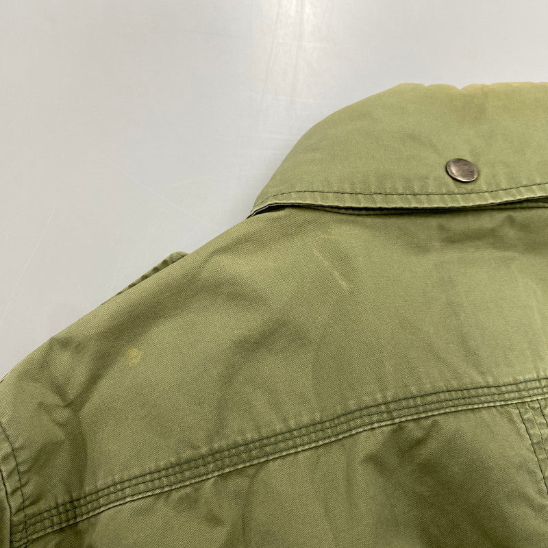 【現状渡し品】【メンズ】 OLD DIESEL オールド ディーゼル M-65 MILITARY JACKET ミリタリージャケット アウター 141-260119-as-18-izu サイズ：M カラー：グリーン 万代Net店