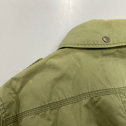 【現状渡し品】【メンズ】 OLD DIESEL オールド ディーゼル M-65 MILITARY JACKET ミリタリージャケット アウター 141-260119-as-18-izu サイズ：M カラー：グリーン 万代Net店
