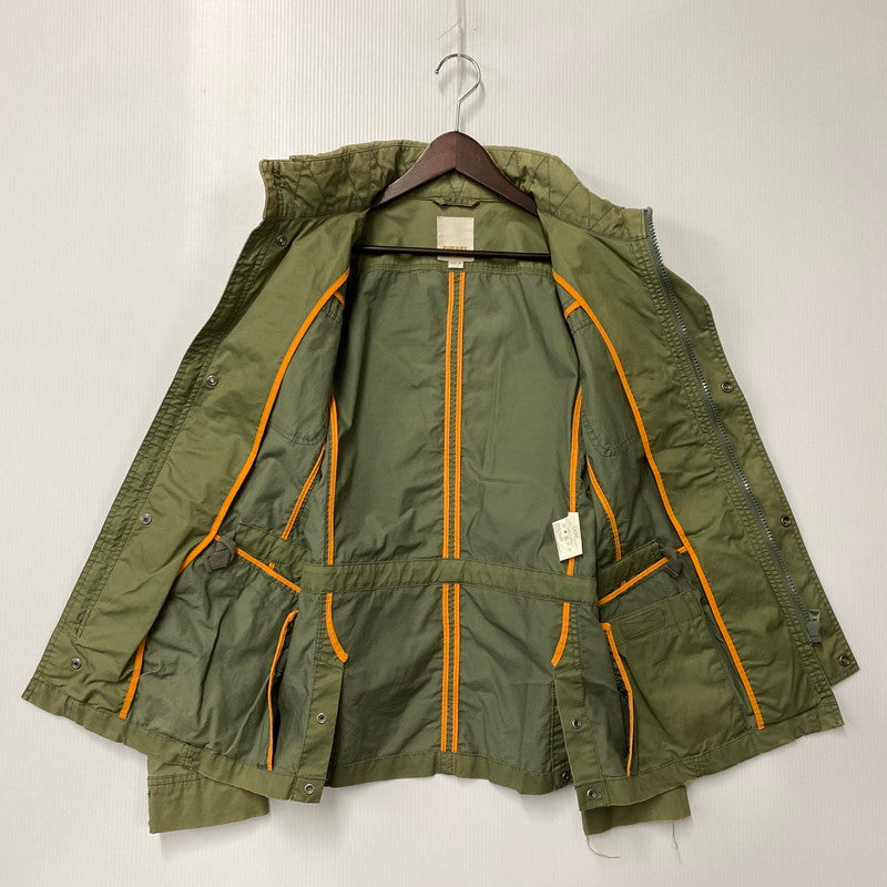 【現状渡し品】【メンズ】 OLD DIESEL オールド ディーゼル M-65 MILITARY JACKET ミリタリージャケット アウター 141-260119-as-18-izu サイズ：M カラー：グリーン 万代Net店
