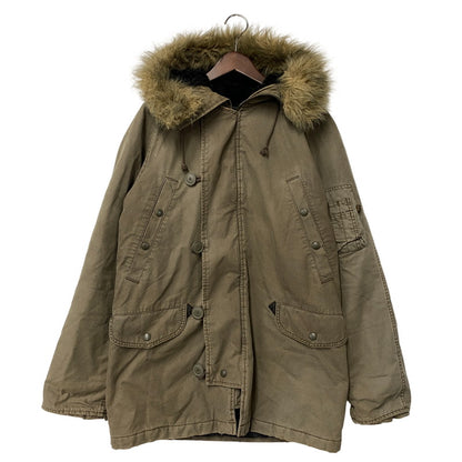 【現状渡し品】【メンズ】 ALPHA INDUSTRIES アルファ インダストリーズ MODS COAT 20095-021 モッズコート アウター 145-260119-as-19-izu サイズ：M カラー：カーキ 万代Net店