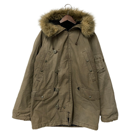 【現状渡し品】【メンズ】 ALPHA INDUSTRIES アルファ インダストリーズ MODS COAT 20095-021 モッズコート アウター 145-260119-as-19-izu サイズ：M カラー：カーキ 万代Net店