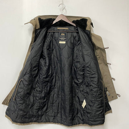 【現状渡し品】【メンズ】 ALPHA INDUSTRIES アルファ インダストリーズ MODS COAT 20095-021 モッズコート アウター 145-260119-as-19-izu サイズ：M カラー：カーキ 万代Net店