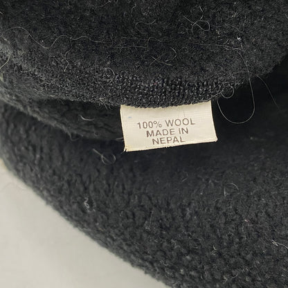 【中古品】【メンズ/レディース】 USED ネパール製 イヤーマフニットキャップ 帽子 185-260117-as-37-izu サイズ：F カラー：ブラック系 万代Net店