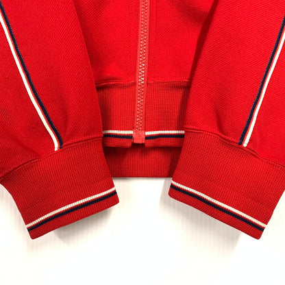 【中古品】【メンズ】 OLD ADIDAS オールド アディダス ATS-192 デサント期 西ドイツ製 TRACK JACKET トラック ジャケット トップス 長袖 146-260116-ya-01-izu サイズ：90-4 カラー：レッド 万代Net店