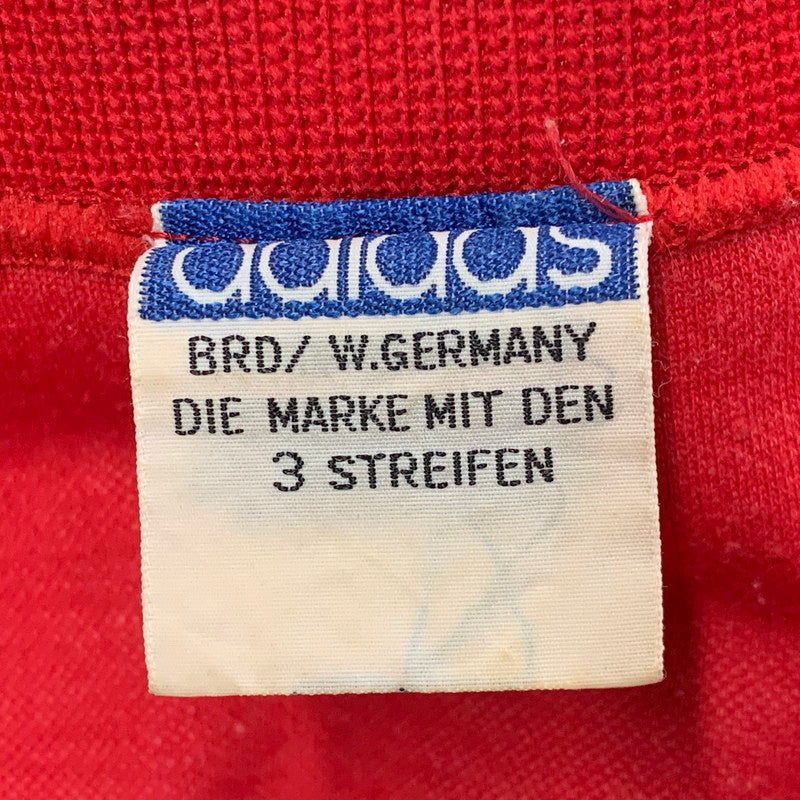 【中古品】【メンズ】 OLD ADIDAS オールド アディダス ATS-192 デサント期 西ドイツ製 TRACK JACKET トラック ジャケット トップス 長袖 146-260116-ya-01-izu サイズ：90-4 カラー：レッド 万代Net店