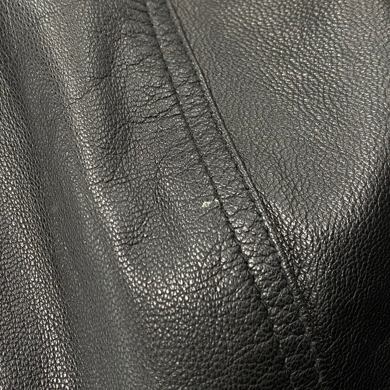【中古品】【メンズ】 MIRAGE ミラージュ A-2 TYPE LEATHER JACKET レザージャケット アウター 146-260115-as-24-izu サイズ：M カラー：ブラック 万代Net店