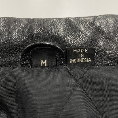 【中古品】【メンズ】 MIRAGE ミラージュ A-2 TYPE LEATHER JACKET レザージャケット アウター 146-260115-as-24-izu サイズ：M カラー：ブラック 万代Net店