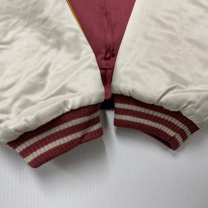 【中古美品】【メンズ】 SAPEUR サプール REVERSIBLE SOUVENIR JACKET A0024-491 リバーシブル スーベニアジャケット スカジャン アウター 142-260115-as-21-izu サイズ：XL カラー：ブルー系×レッド系 万代Net店