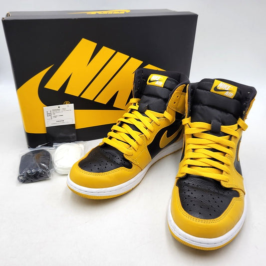 【中古品】【メンズ】 AIR JORDAN 1 RETRO HIGH OG 555088-701 エア ジョーダン 1 レトロ ハイ OG スニーカー シューズ 靴 160-260115-as-04-izu サイズ：28cm カラー：POLLEN/WHITE-BLACK 万代Net店