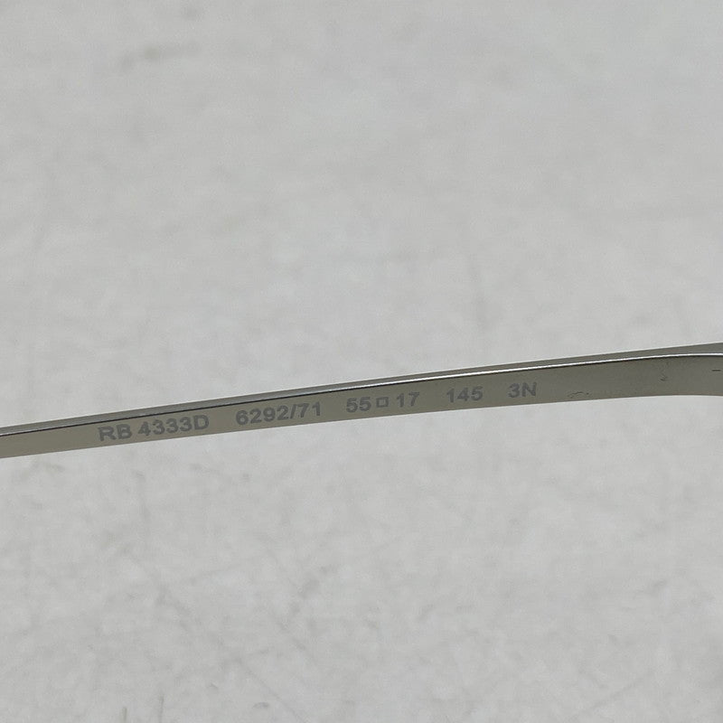 【中古品】【メンズ/レディース】 SUNGLASSES RB4333D サングラス 203-260115-as-11-izu サイズ：55□17-145 カラー：ブラック 万代Net店
