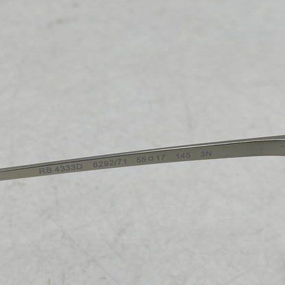 【中古品】【メンズ/レディース】 SUNGLASSES RB4333D サングラス 203-260115-as-11-izu サイズ：55□17-145 カラー：ブラック 万代Net店