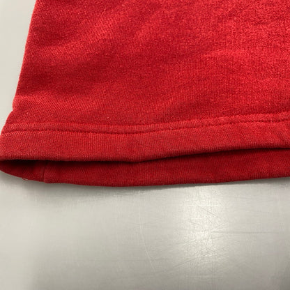 【中古品】【メンズ】 RALPH LAUREN ラルフローレン SWEATSHIRT スウェットシャツ USA製 トレーナー 長袖 トップス 146-260119-as-17-izu サイズ：M/L カラー：レッド 万代Net店