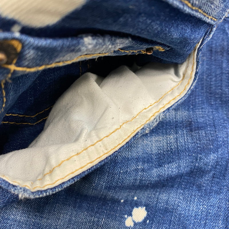 【中古品】【メンズ】 TIDY BIKER DENIM PANTS S71LB0623 デニムパンツ ジーンズ ボトムス 152-260118-as-10-izu サイズ：46 カラー：インディゴ 万代Net店