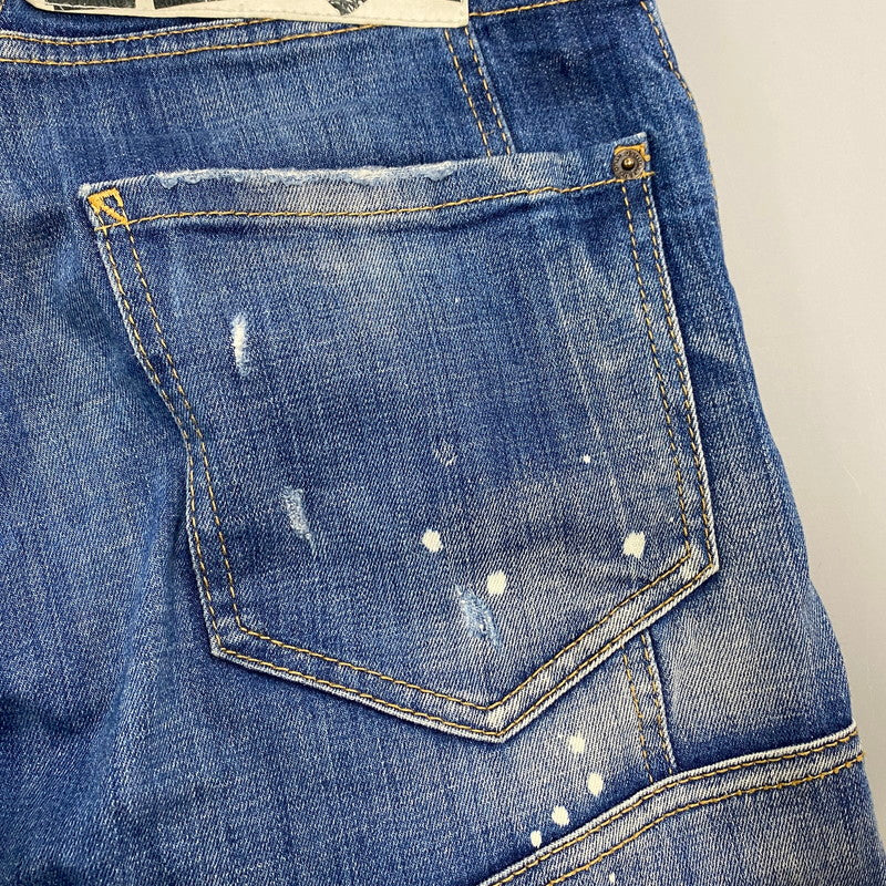 【中古品】【メンズ】 TIDY BIKER DENIM PANTS S71LB0623 デニムパンツ ジーンズ ボトムス 152-260118-as-10-izu サイズ：46 カラー：インディゴ 万代Net店