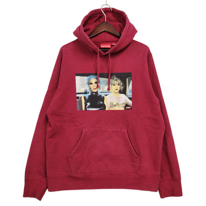 【中古品】【メンズ】 ×NAN GOLDIN ナン ゴールディン MISTY AND JIMMY PAULETTE HOODED SWEATSHIRT フーデッド スウェットシャツ パーカー 149-260118-kh-06-izu サイズ：M カラー：バーガンディー 万代Net店