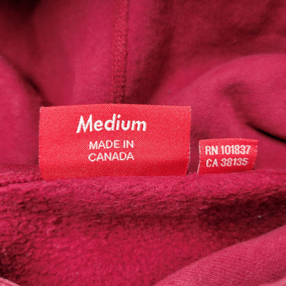 【中古品】【メンズ】 ×NAN GOLDIN ナン ゴールディン MISTY AND JIMMY PAULETTE HOODED SWEATSHIRT フーデッド スウェットシャツ パーカー 149-260118-kh-06-izu サイズ：M カラー：バーガンディー 万代Net店