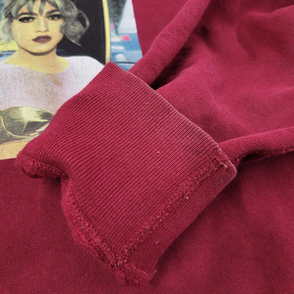 【中古品】【メンズ】 ×NAN GOLDIN ナン ゴールディン MISTY AND JIMMY PAULETTE HOODED SWEATSHIRT フーデッド スウェットシャツ パーカー 149-260118-kh-06-izu サイズ：M カラー：バーガンディー 万代Net店