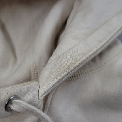 【中古品】【メンズ】 CHENILLE APPLIQUE HOODED SWEATSHIRT シェニール アップリケ フーデッド スウェットシャツ パーカー 長袖 トップス 149-260118-kh-05-izu サイズ：S カラー：ナチュラル 万代Net店
