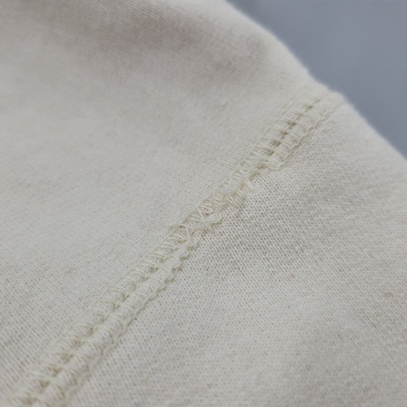 【中古品】【メンズ】 CHENILLE APPLIQUE HOODED SWEATSHIRT シェニール アップリケ フーデッド スウェットシャツ パーカー 長袖 トップス 149-260118-kh-05-izu サイズ：S カラー：ナチュラル 万代Net店