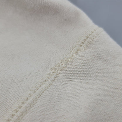 【中古品】【メンズ】 CHENILLE APPLIQUE HOODED SWEATSHIRT シェニール アップリケ フーデッド スウェットシャツ パーカー 長袖 トップス 149-260118-kh-05-izu サイズ：S カラー：ナチュラル 万代Net店