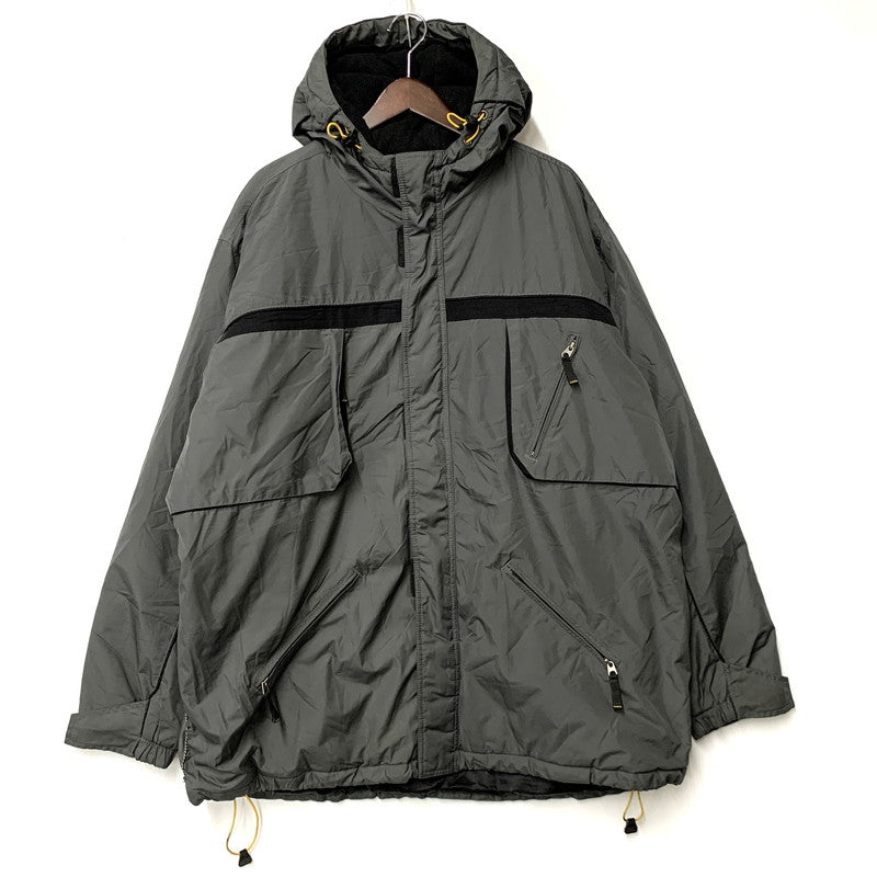 【現状渡し品】【メンズ】 OLD NAVY オールドネイビー FLEECE LINER NYLON JACKET フリース ライナー ナイロンジャケット アウター 146-260119-as-32-izu サイズ：XXL カラー：グレー 万代Net店