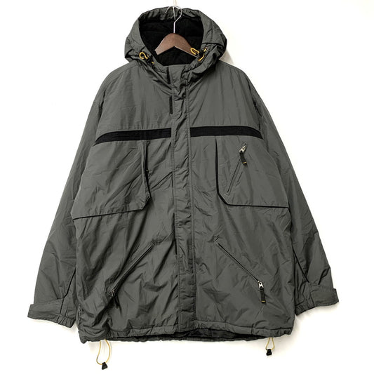 【現状渡し品】【メンズ】 OLD NAVY オールドネイビー FLEECE LINER NYLON JACKET フリース ライナー ナイロンジャケット アウター 146-260119-as-32-izu サイズ：XXL カラー：グレー 万代Net店