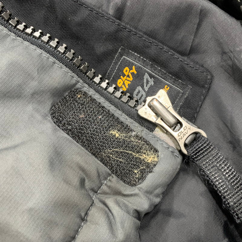 【現状渡し品】【メンズ】 OLD NAVY オールドネイビー FLEECE LINER NYLON JACKET フリース ライナー ナイロンジャケット アウター 146-260119-as-32-izu サイズ：XXL カラー：グレー 万代Net店