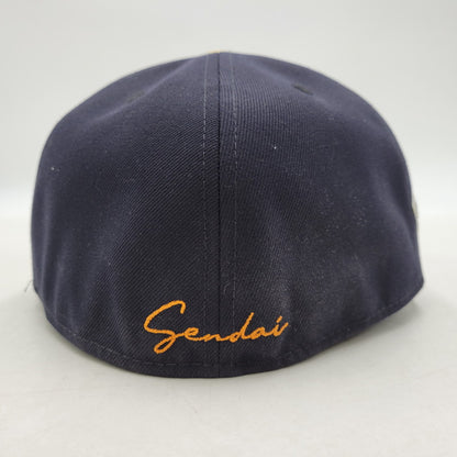 【中古品】【メンズ/レディース】 NEW ERA ニューエラ 仙台店OPEN記念モデル 59FIFTY CAP 帽子 185-260119-yn-06-izu カラー：ネイビー/ブラック 万代Net店