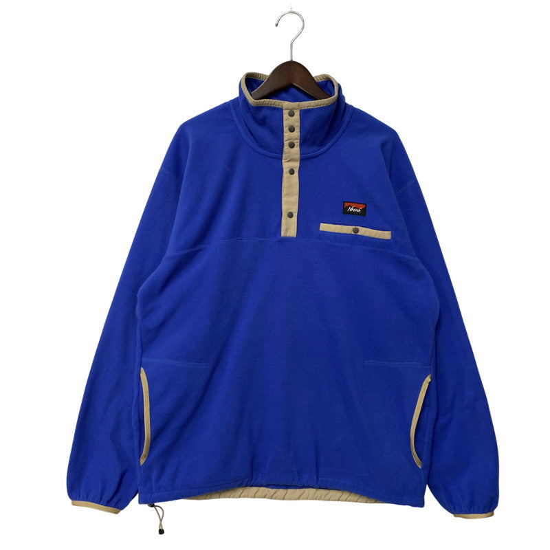 【中古品】【メンズ】 NANGA ナンガ N2530-1P111A AIR WARM FLEECE TOPS エア ウォーム フリース トップス 長袖 144-260116-kh-01-izu サイズ：M カラー：ブルー 万代Net店