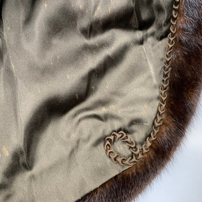 【中古品】【レディース】 SAGA MINK サガ 日本製 DEMIBUFF MINK COAT デミバフ コート アウター 168-260117-cs-08-izu サイズ：F カラー：ブラウン 万代Net店