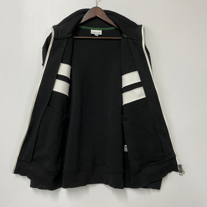 【中古品】【メンズ】 SH4710 アシンメトリー ボーダー ハイネック ジャケット アウター 147-260117-cs-16-izu サイズ：M カラー：ブラック 万代Net店