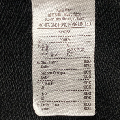 【中古品】【メンズ】 SH6938 スタンド カラーハーフ ジップスウェット トレーナー 長袖 トップス 147-260122-kh-06-izu サイズ：L カラー：ブラック 万代Net店