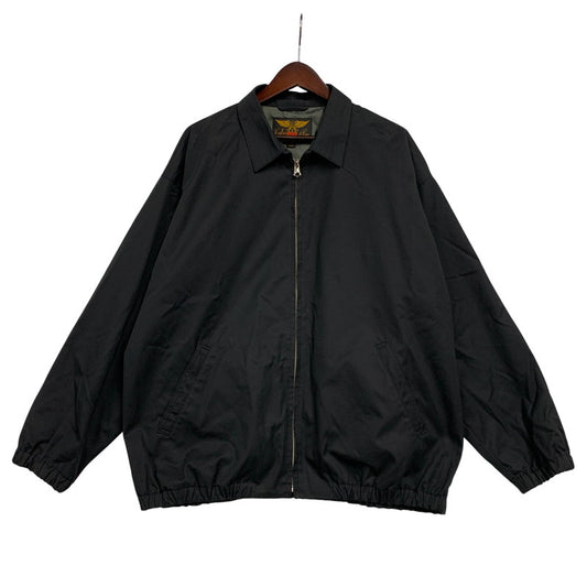 【中古品】【メンズ】 CALEE キャリー 03-6418-6033 EMBROIDERY HARRINGTON TYPE JACKET エンブロイダリー ハリントン タイプ ジャケット アウター 142-260117-cs-09-izu サイズ：L カラー：ブラック 万代Net店