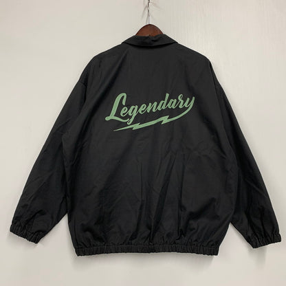 【中古品】【メンズ】 CALEE キャリー 03-6418-6033 EMBROIDERY HARRINGTON TYPE JACKET エンブロイダリー ハリントン タイプ ジャケット アウター 142-260117-cs-09-izu サイズ：L カラー：ブラック 万代Net店