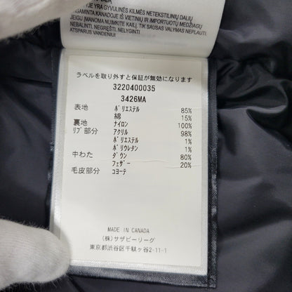【中古品】【メンズ】 CHATEAU PARKA FUSION FIT HERITAGE 3426MA シャトー パーカ フュージョンフィット ヘリテージ ジャケット アウター 141-260118-as-17-izu サイズ：XS カラー：ブラック 万代Net店