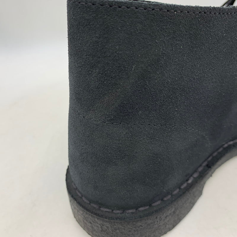 【中古品】【メンズ/レディース】 CLARKS クラークス 261554807070 DESERT BOOT デザート ブーツ シューズ 靴 164-260117-cs-01-izu サイズ：UK7 カラー：ブラック 万代Net店