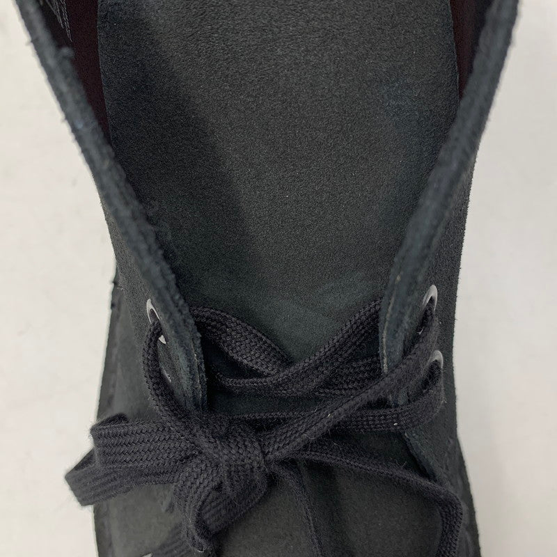 【中古品】【メンズ/レディース】 CLARKS クラークス 261554807070 DESERT BOOT デザート ブーツ シューズ 靴 164-260117-cs-01-izu サイズ：UK7 カラー：ブラック 万代Net店