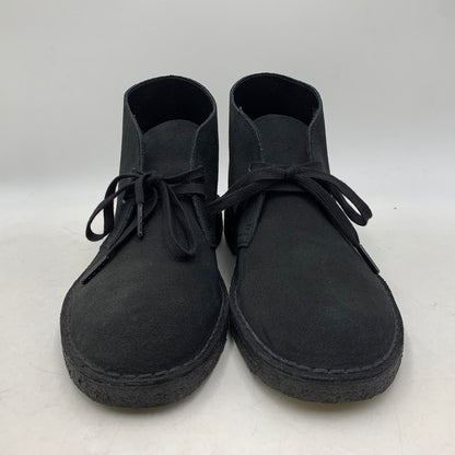 【中古品】【メンズ/レディース】 CLARKS クラークス 261554807070 DESERT BOOT デザート ブーツ シューズ 靴 164-260117-cs-01-izu サイズ：UK7 カラー：ブラック 万代Net店