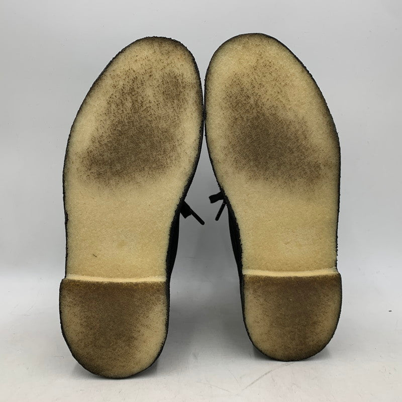 【中古品】【メンズ/レディース】 CLARKS クラークス 261554807070 DESERT BOOT デザート ブーツ シューズ 靴 164-260117-cs-01-izu サイズ：UK7 カラー：ブラック 万代Net店