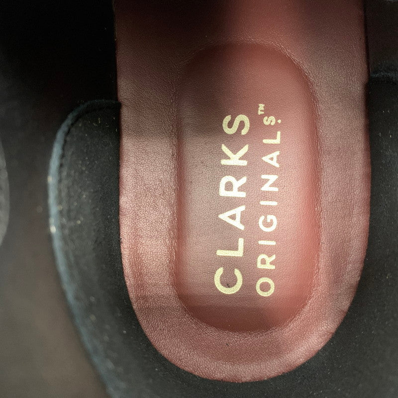 【中古品】【メンズ/レディース】 CLARKS クラークス 261554807070 DESERT BOOT デザート ブーツ シューズ 靴 164-260117-cs-01-izu サイズ：UK7 カラー：ブラック 万代Net店