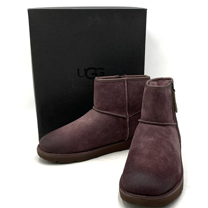 【中古品】【メンズ】 1018453 CLASSIC MINI ZIP WATERPROOF クラシック ミニ ジップ ウォータープルーフ ブーツ シューズ 靴 165-260117-cs-03-izu サイズ：27cm カラー：ワインレッド 万代Net店
