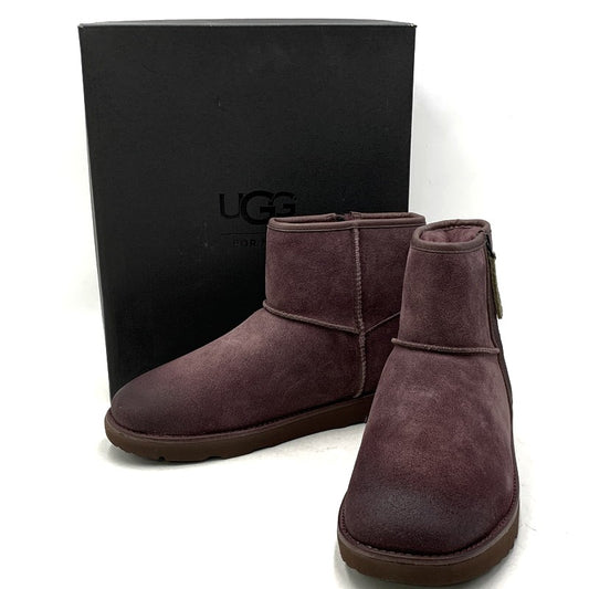【中古品】【メンズ】 1018453 CLASSIC MINI ZIP WATERPROOF クラシック ミニ ジップ ウォータープルーフ ブーツ シューズ 靴 165-260117-cs-03-izu サイズ：27cm カラー：ワインレッド 万代Net店
