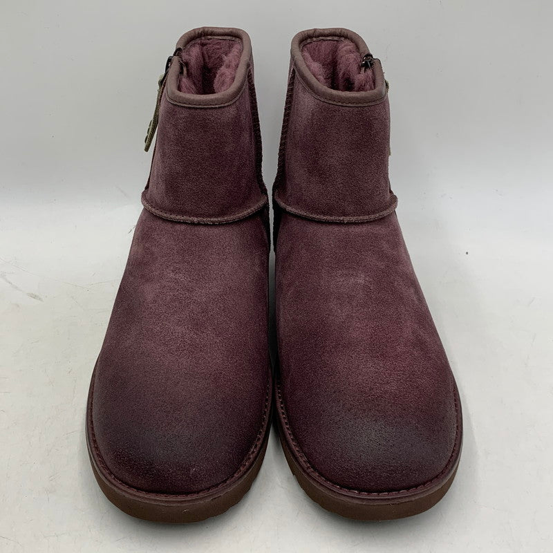 【中古品】【メンズ】 1018453 CLASSIC MINI ZIP WATERPROOF クラシック ミニ ジップ ウォータープルーフ ブーツ シューズ 靴 165-260117-cs-03-izu サイズ：27cm カラー：ワインレッド 万代Net店