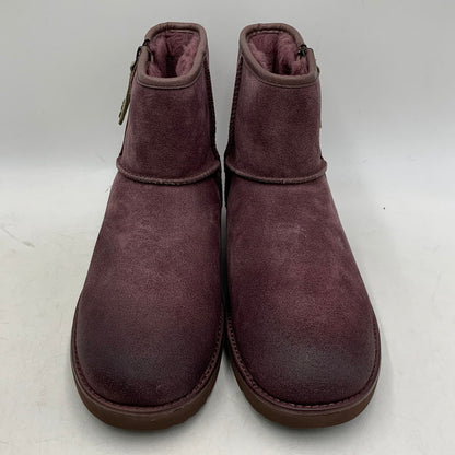 【中古品】【メンズ】 1018453 CLASSIC MINI ZIP WATERPROOF クラシック ミニ ジップ ウォータープルーフ ブーツ シューズ 靴 165-260117-cs-03-izu サイズ：27cm カラー：ワインレッド 万代Net店