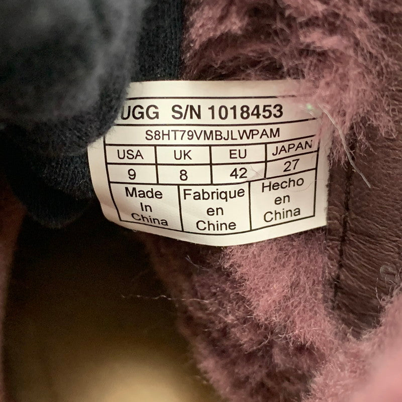 【中古品】【メンズ】 1018453 CLASSIC MINI ZIP WATERPROOF クラシック ミニ ジップ ウォータープルーフ ブーツ シューズ 靴 165-260117-cs-03-izu サイズ：27cm カラー：ワインレッド 万代Net店
