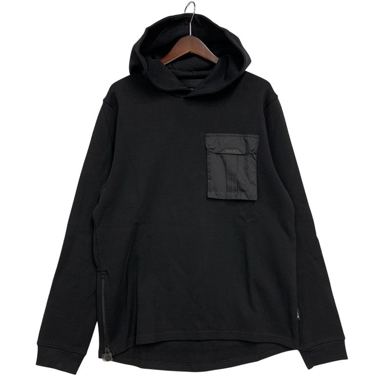 【中古品】【メンズ】 BALR. ボーラー B1261.1090 Q-CARGO SERIES STRAIGHT CLASSIC HOODIE キューカーゴ シリーズ ストレート クラシック フーディー トップス 長袖 142-260117-cs-06-izu サイズ：M カラー：ブラック 万代Net店