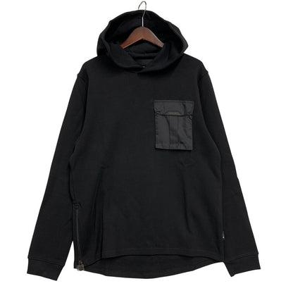 【中古品】【メンズ】 BALR. ボーラー B1261.1090 Q-CARGO SERIES STRAIGHT CLASSIC HOODIE キューカーゴ シリーズ ストレート クラシック フーディー トップス 長袖 142-260117-cs-06-izu サイズ：M カラー：ブラック 万代Net店