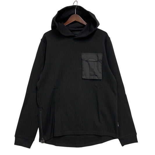 【中古品】【メンズ】 BALR. ボーラー B1261.1090 Q-CARGO SERIES STRAIGHT CLASSIC HOODIE キューカーゴ シリーズ ストレート クラシック フーディー トップス 長袖 142-260117-cs-06-izu サイズ：M カラー：ブラック 万代Net店